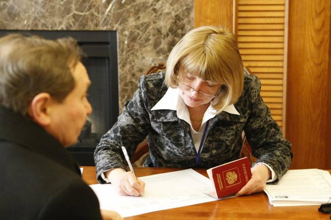 Rusijos piliečiai Klaipėdoje rinko prezidentą (atnaujinta 19:06 val.)
