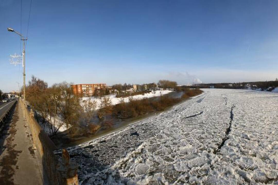 Neries ledo lytys grįžta į Vilnių