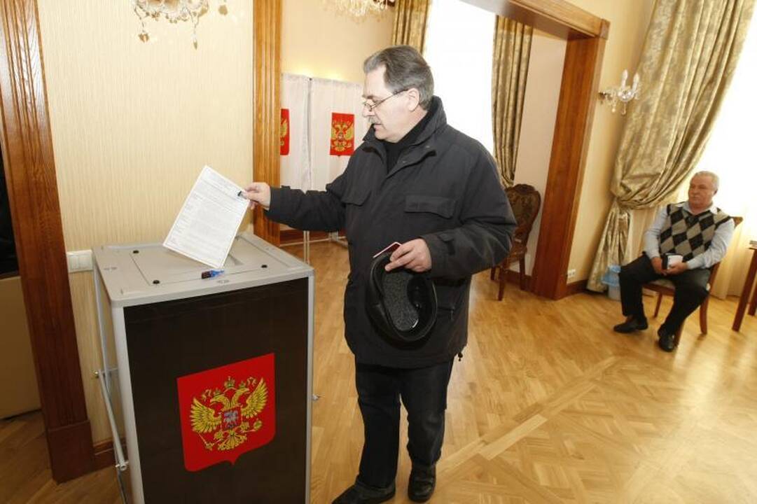 Rusijos piliečiai Klaipėdoje rinko prezidentą (atnaujinta 19:06 val.)