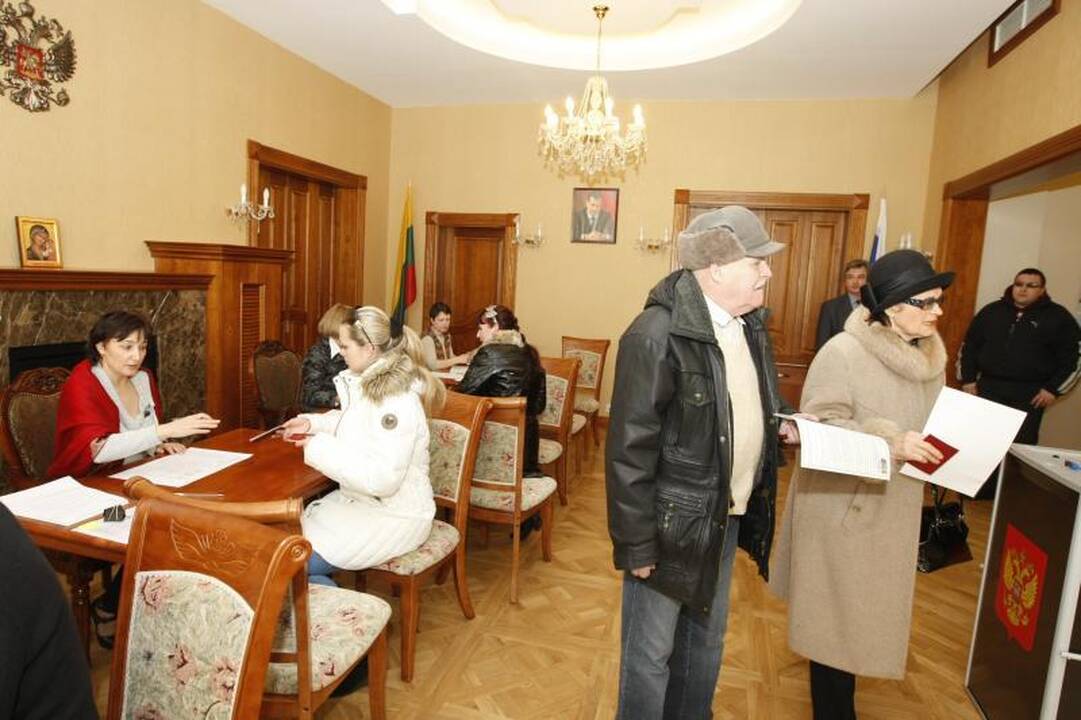 Rusijos piliečiai Klaipėdoje rinko prezidentą (atnaujinta 19:06 val.)