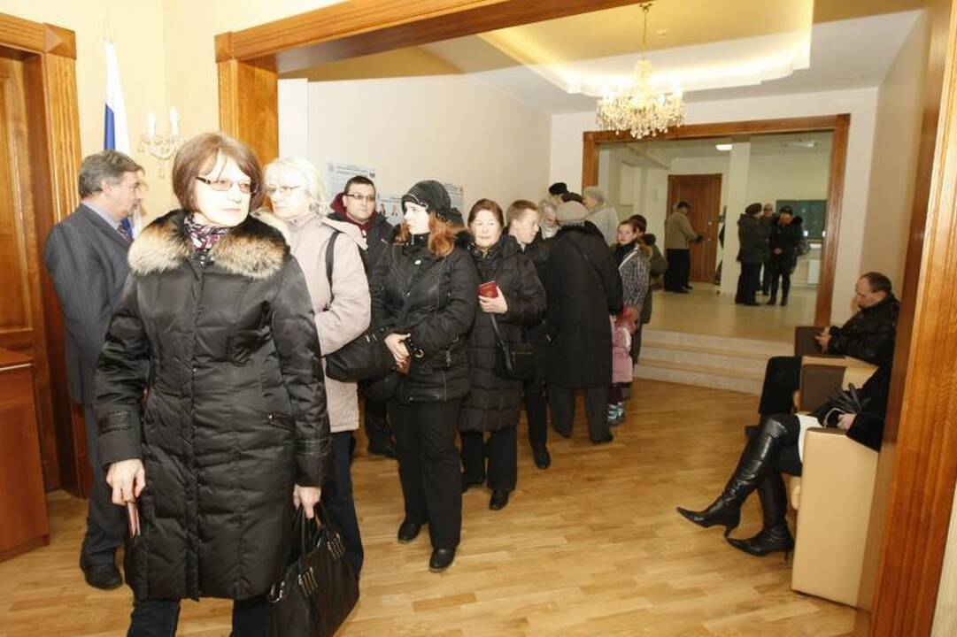 Rusijos piliečiai Klaipėdoje rinko prezidentą (atnaujinta 19:06 val.)