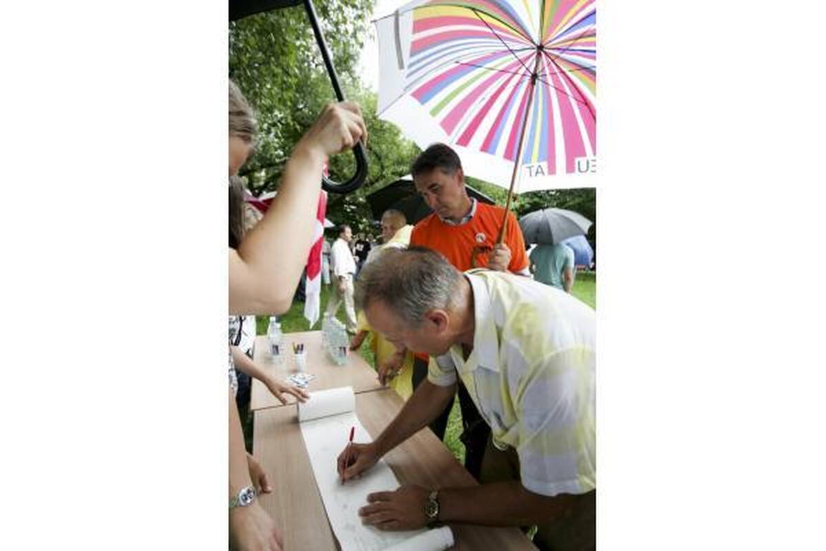 Vilniuje prisiminta Gruzijos ir Rusijos ginkluoto konflikto pradžia