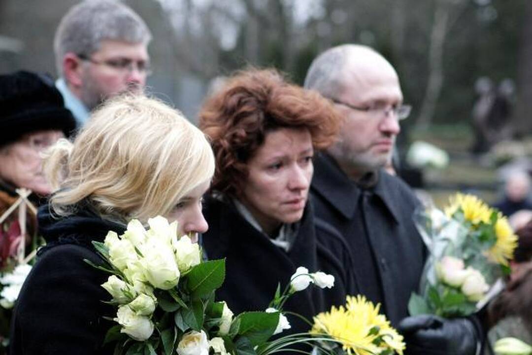 Sigitas Geda palydėtas į paskutinę kelionę