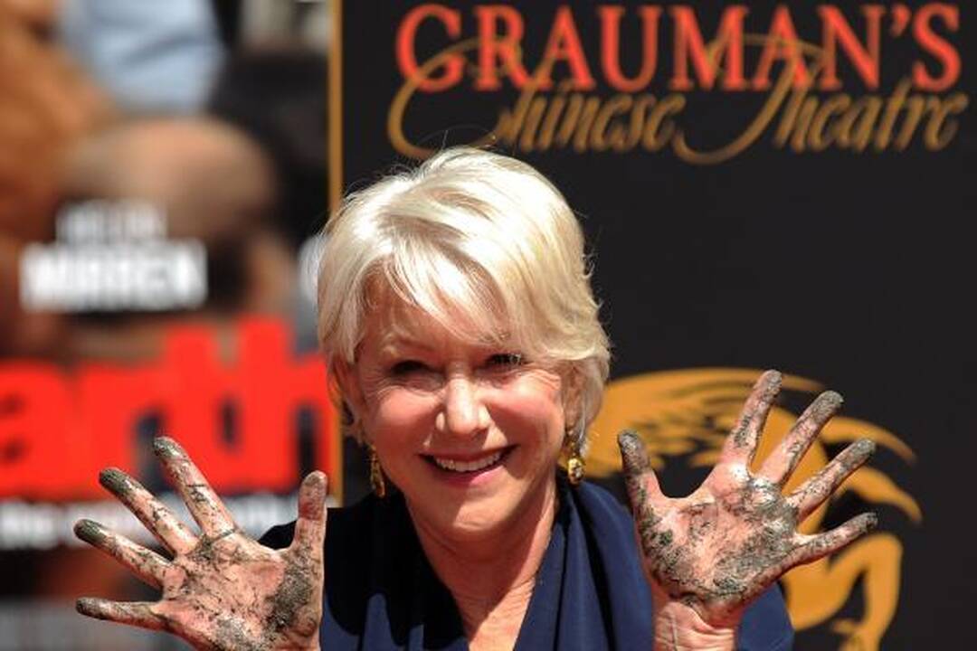 Aktorė H.Mirren pateko į Holivudo Šlovės alėją