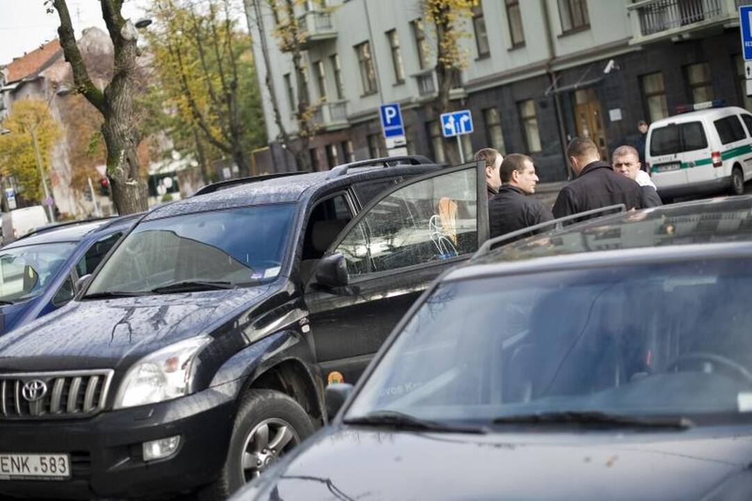 Dingęs Lietuvos krepšinio federacijos džipas surastas per valandą
