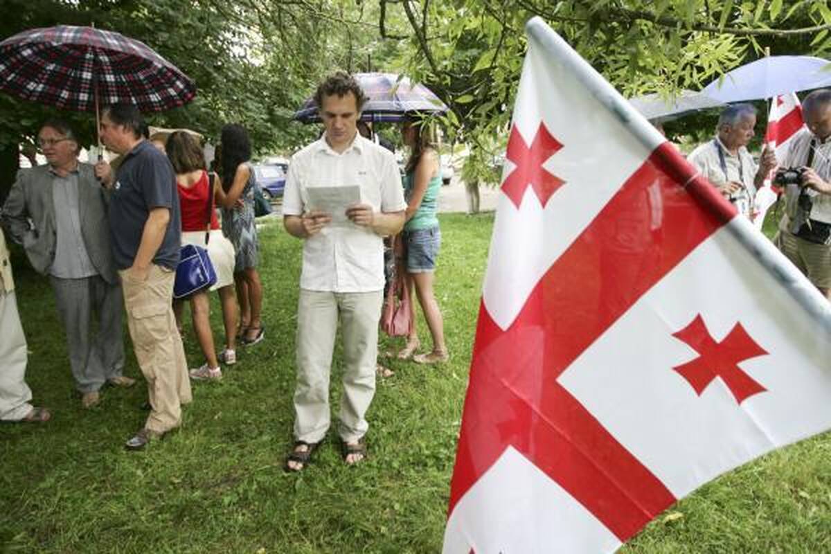 Vilniuje prisiminta Gruzijos ir Rusijos ginkluoto konflikto pradžia
