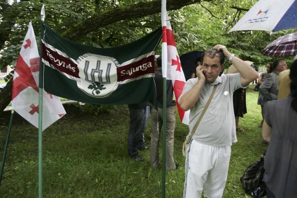 Vilniuje prisiminta Gruzijos ir Rusijos ginkluoto konflikto pradžia