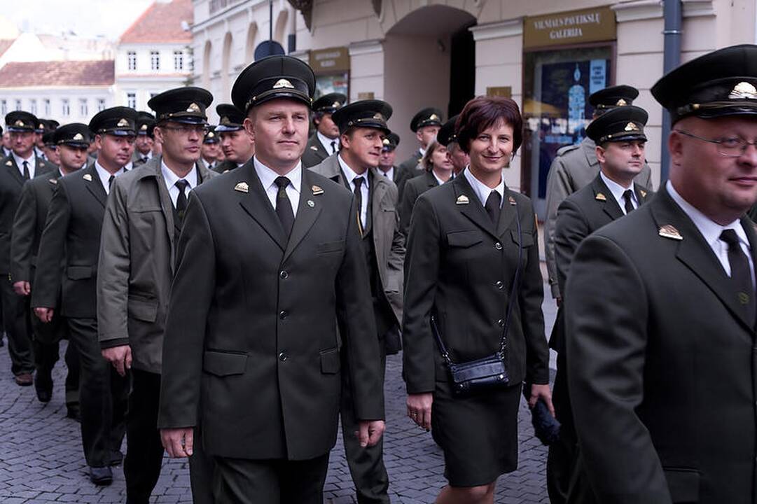 Paminėti savo profesinę šventę miškininkai rinkosi į Vilnių