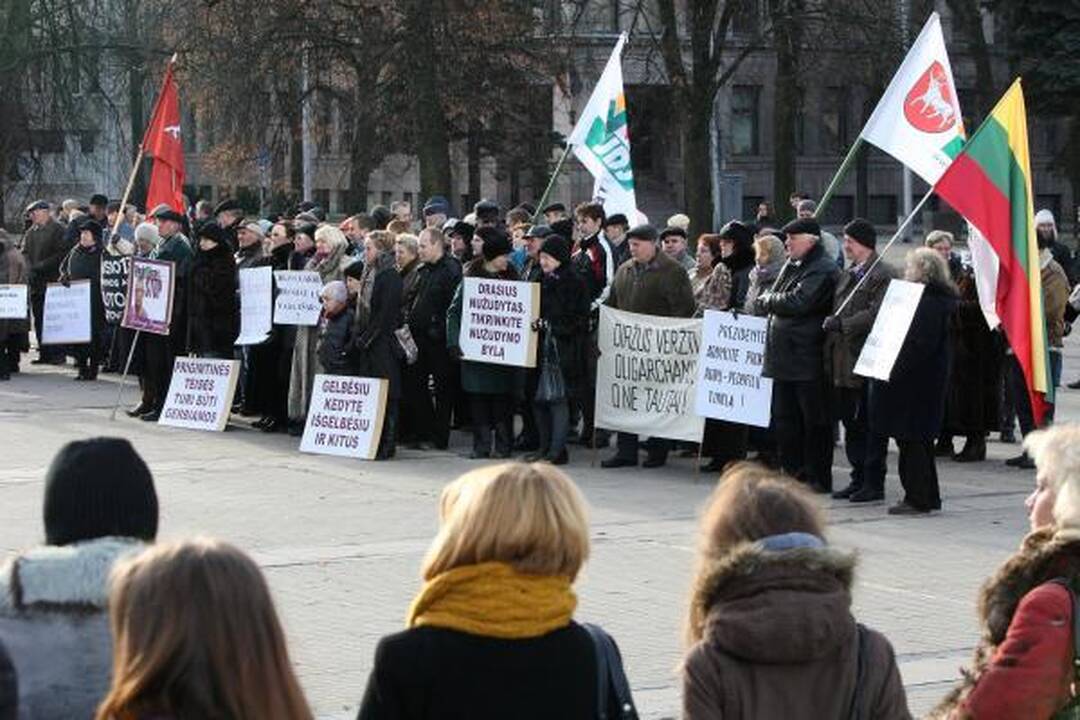 D.Kedžio šalininkai: mes - ne minia, mes – tauta