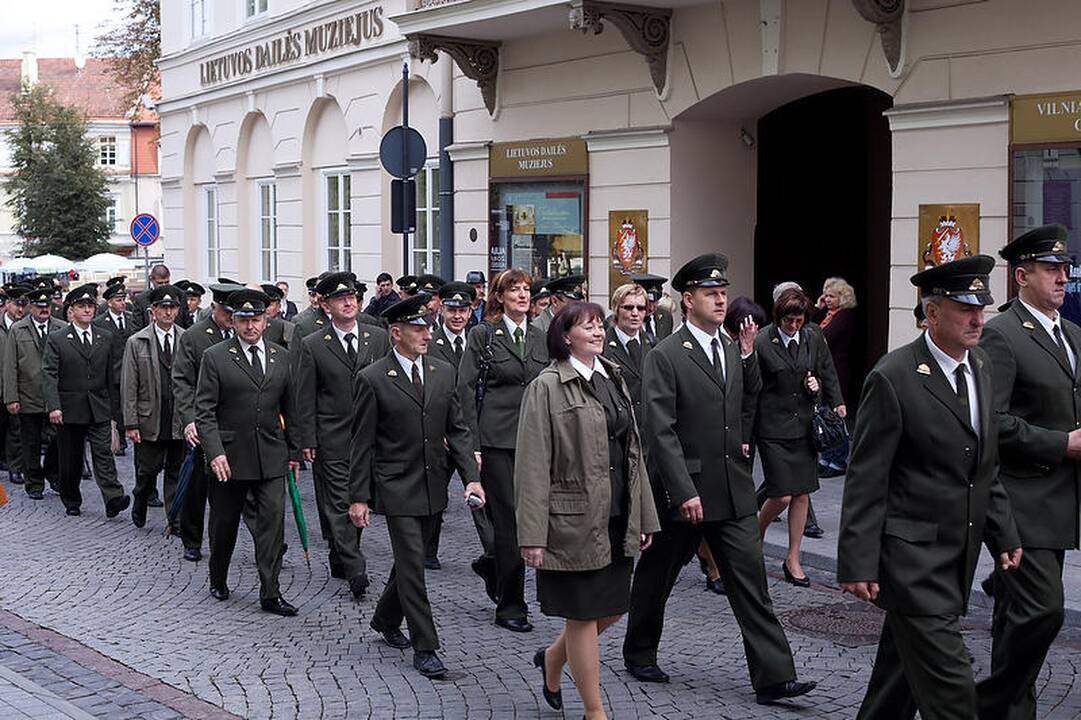 Paminėti savo profesinę šventę miškininkai rinkosi į Vilnių