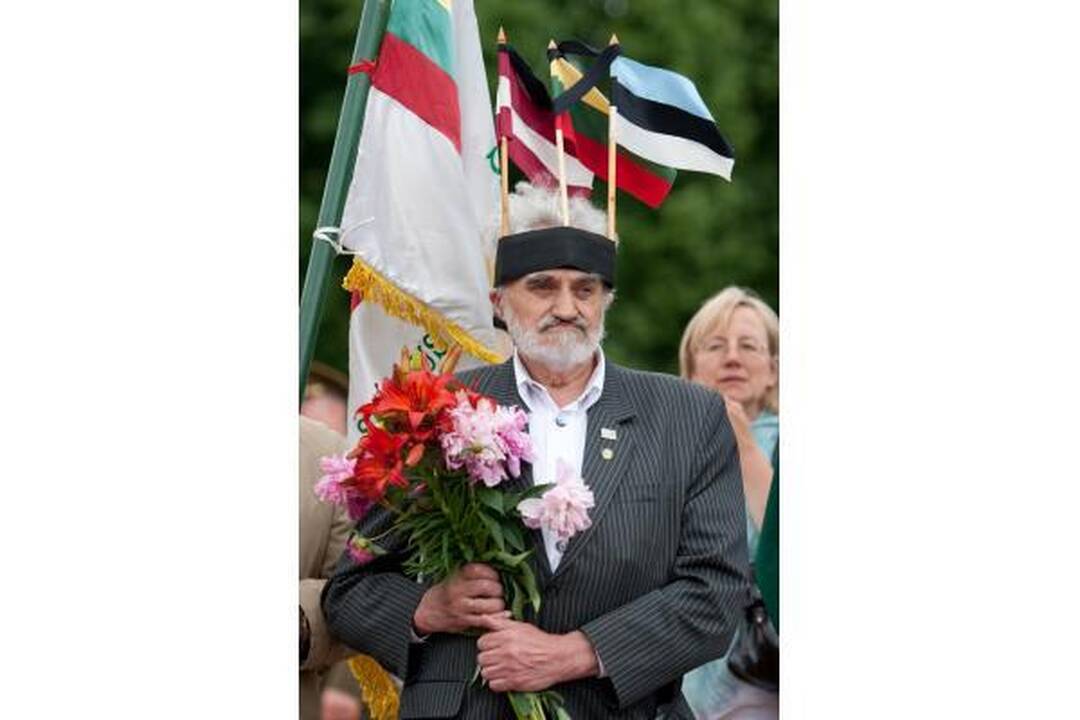 Lietuvos okupacijos 70-metis pažymėtas eitynėmis ir mitingu