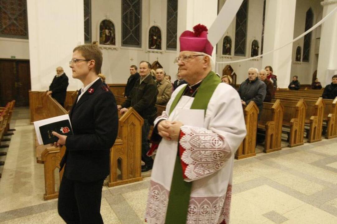 Uostamiesčio krikščionys susirinko bendrai maldai