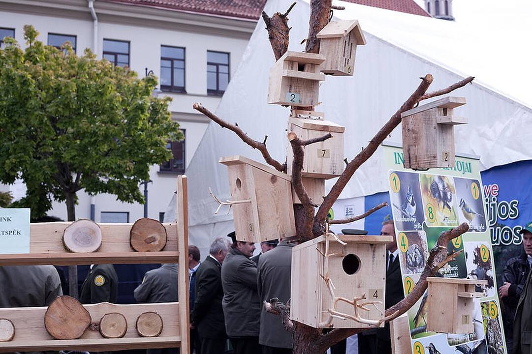 Paminėti savo profesinę šventę miškininkai rinkosi į Vilnių