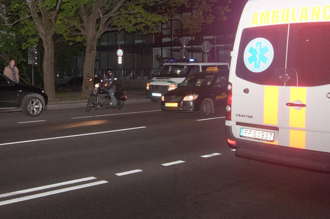 Vilniuje žuvo jaunas motociklininkas