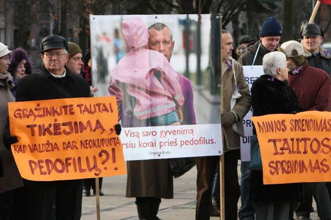 D.Kedžio šalininkai: mes - ne minia, mes – tauta
