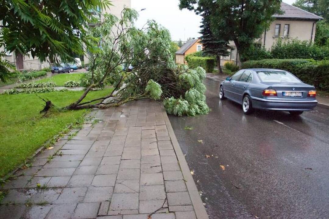 Audra gyventojų turtui atnešė 1,5 mln. litų žalos (atnaujinta)