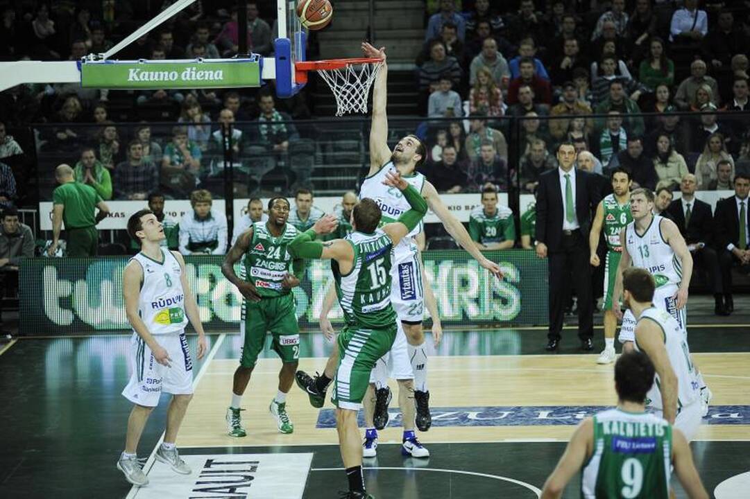 „Žalgiris“ namuose atsirevanšavo „Rūdupiui“