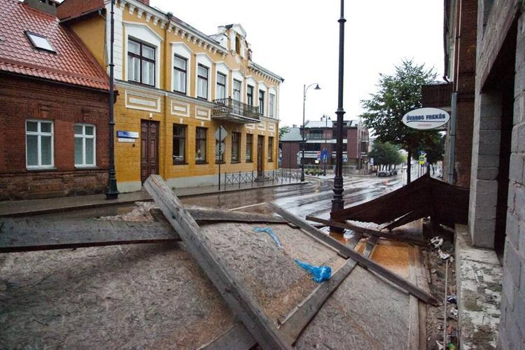 Audra gyventojų turtui atnešė 1,5 mln. litų žalos (atnaujinta)