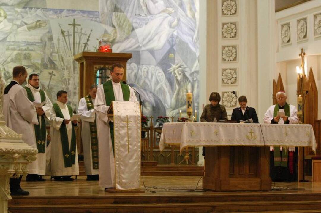 Uostamiesčio krikščionys susirinko bendrai maldai