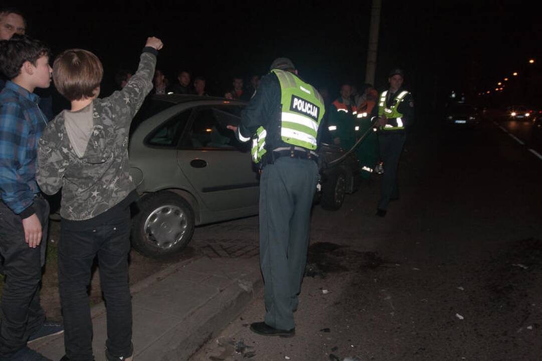 Vilniuje žuvo jaunas motociklininkas