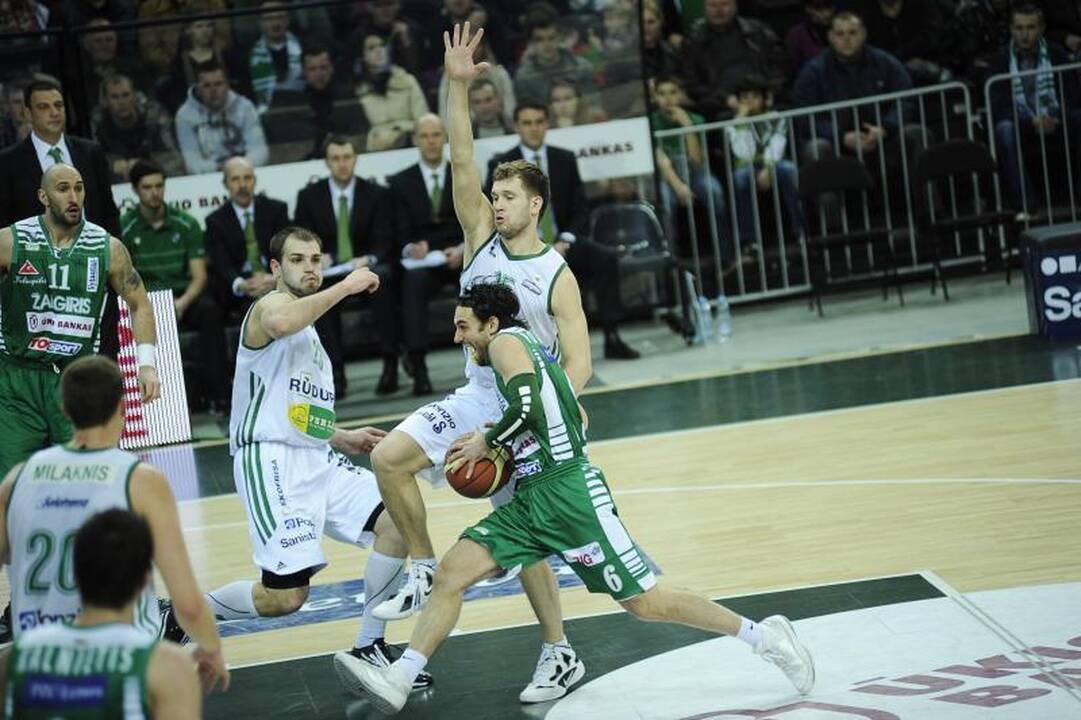 „Žalgiris“ namuose atsirevanšavo „Rūdupiui“