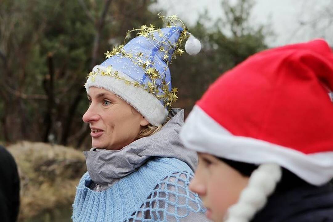 Žygiui iš Klaipėdos į Palangą pėsčiomis oras nesutrukdė