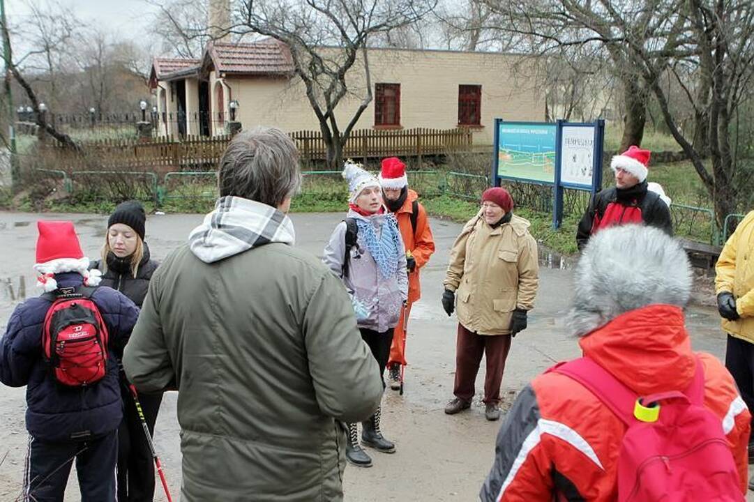 Žygiui iš Klaipėdos į Palangą pėsčiomis oras nesutrukdė