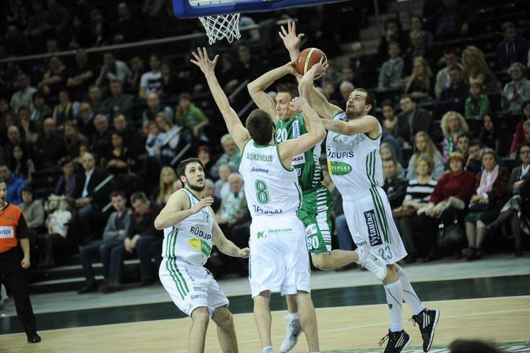 „Žalgiris“ namuose atsirevanšavo „Rūdupiui“