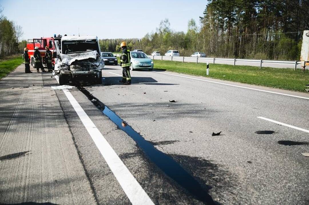 Kauno rajone per avariją žuvo vairuotojas iš Latvijos 
