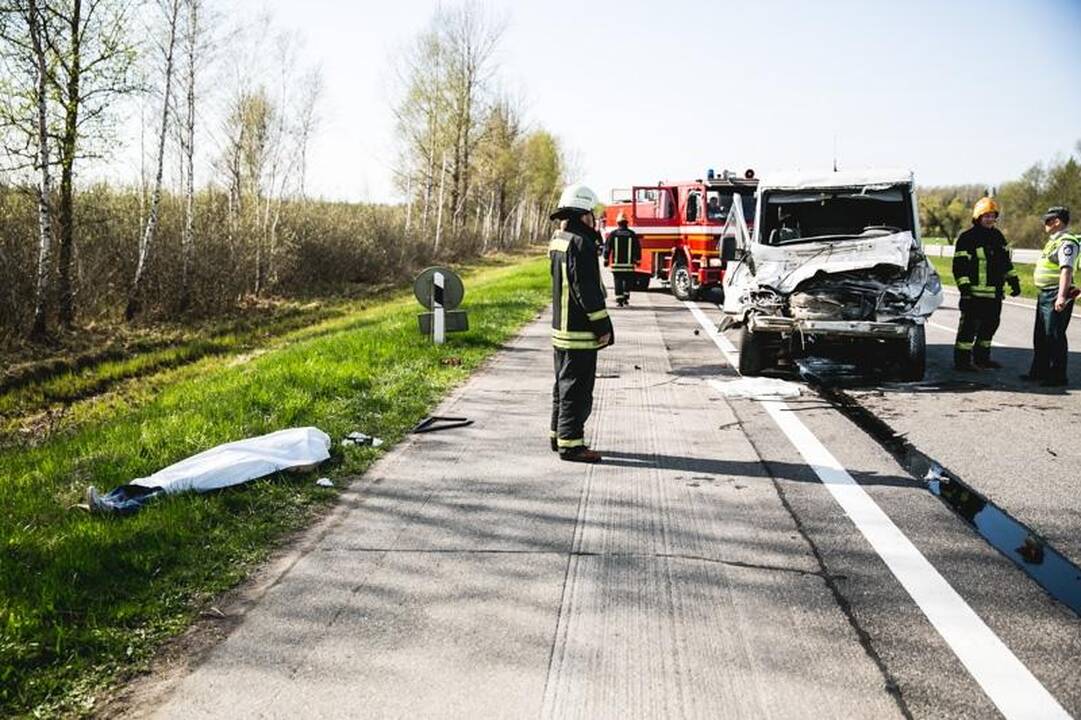 Kauno rajone per avariją žuvo vairuotojas iš Latvijos 
