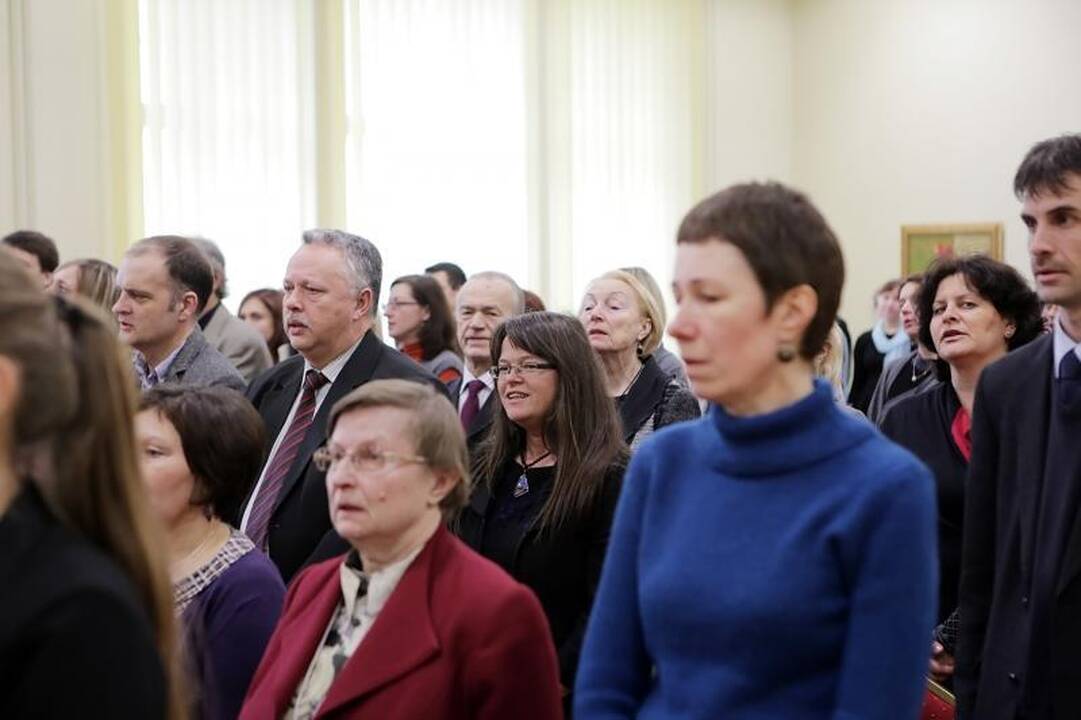 Vasario 16-osios minėjime KU - dėmesys signatarui S. Narutavičiui