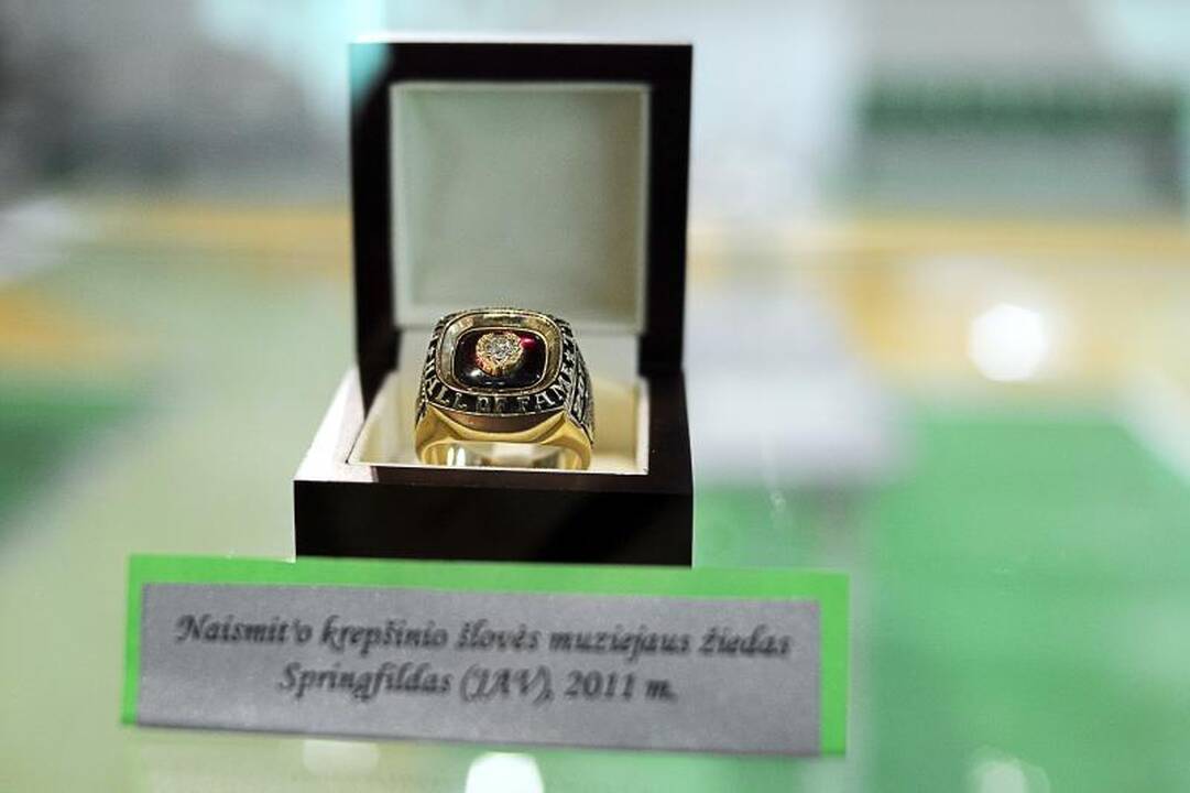 A.Sabonio trofėjus gali pamatyti kiekvienas gerbėjas