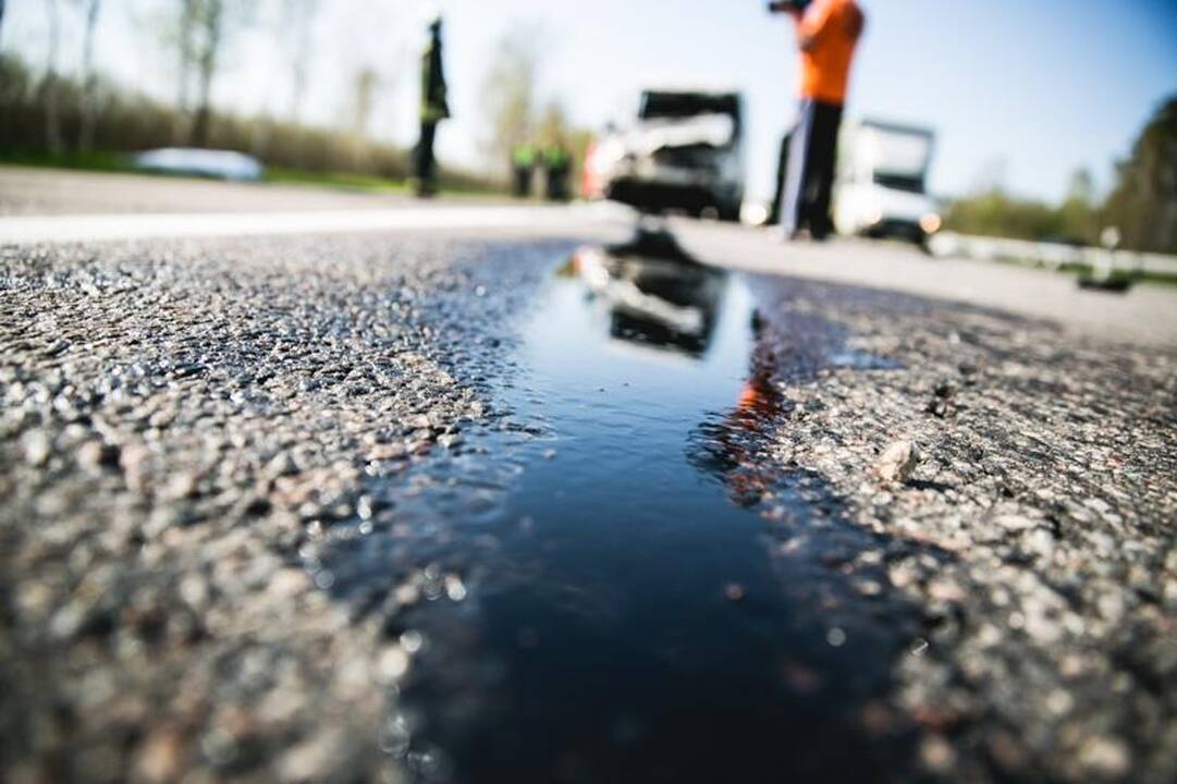 Kauno rajone per avariją žuvo vairuotojas iš Latvijos 