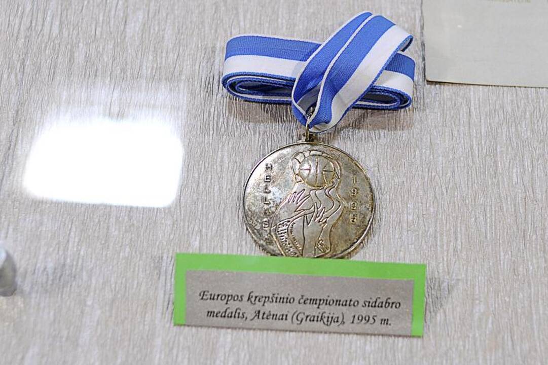 A.Sabonio trofėjus gali pamatyti kiekvienas gerbėjas
