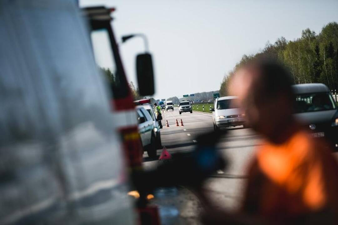 Kauno rajone per avariją žuvo vairuotojas iš Latvijos 