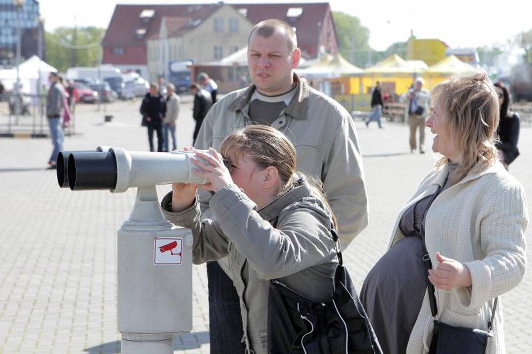 Trečiąjį Laivų paradą Klaipėdoje pradėjo regata 