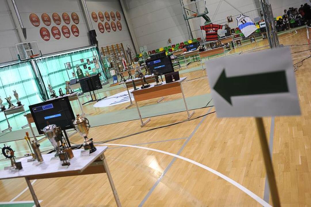 A.Sabonio trofėjus gali pamatyti kiekvienas gerbėjas