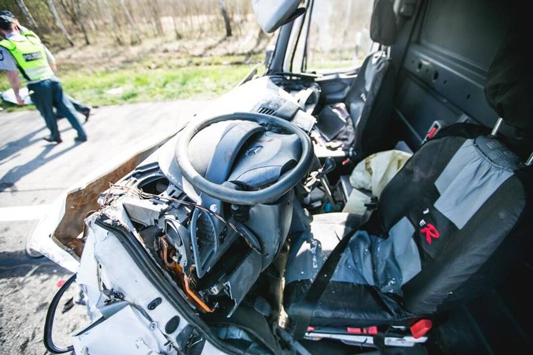 Kauno rajone per avariją žuvo vairuotojas iš Latvijos 