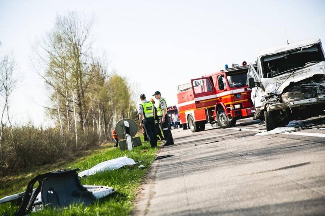 Kauno rajone per avariją žuvo vairuotojas iš Latvijos 