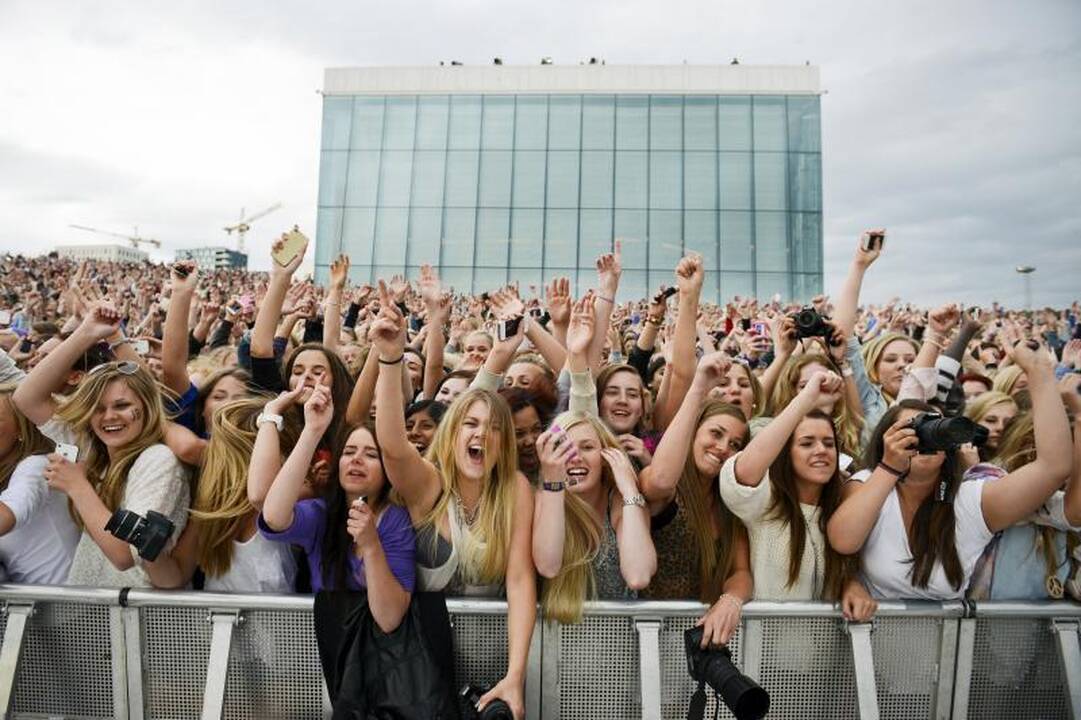 Dėl nemokamo Justino Bieberio koncerto – chaosas Norvegijoje