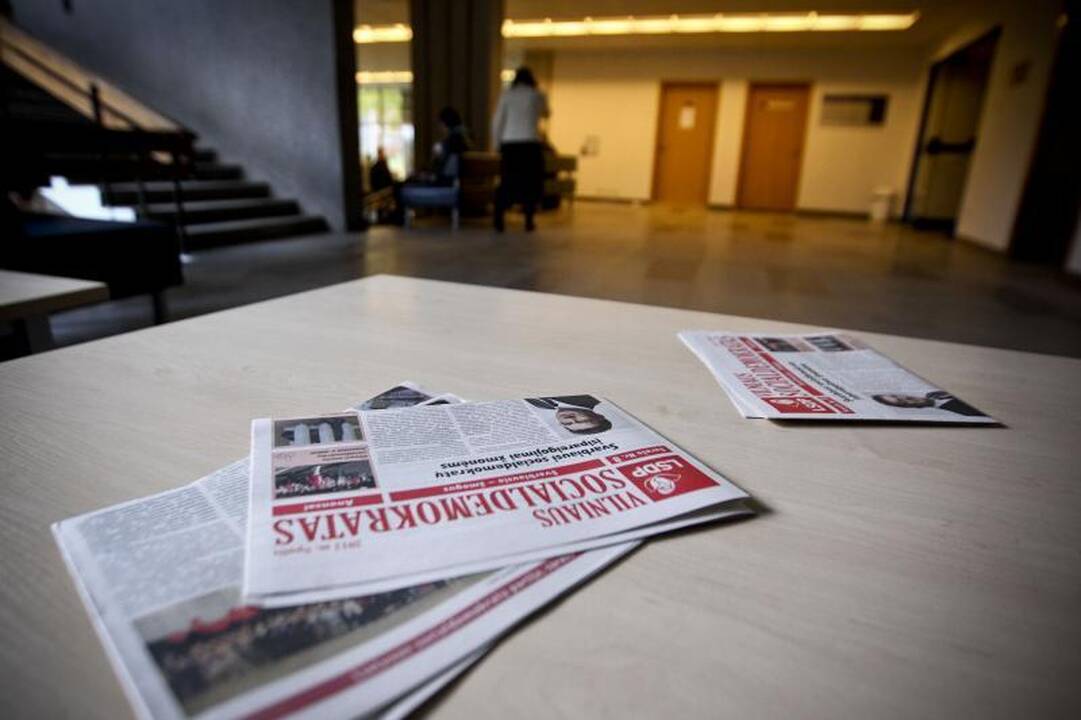 Rinkimų apylinkėje Saulėtekyje – agitaciniai leidiniai (papildyta)