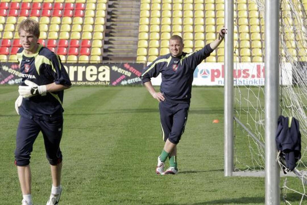 T.Danilevičius: atvažiavo tie, kurie nori būti rinktinėje