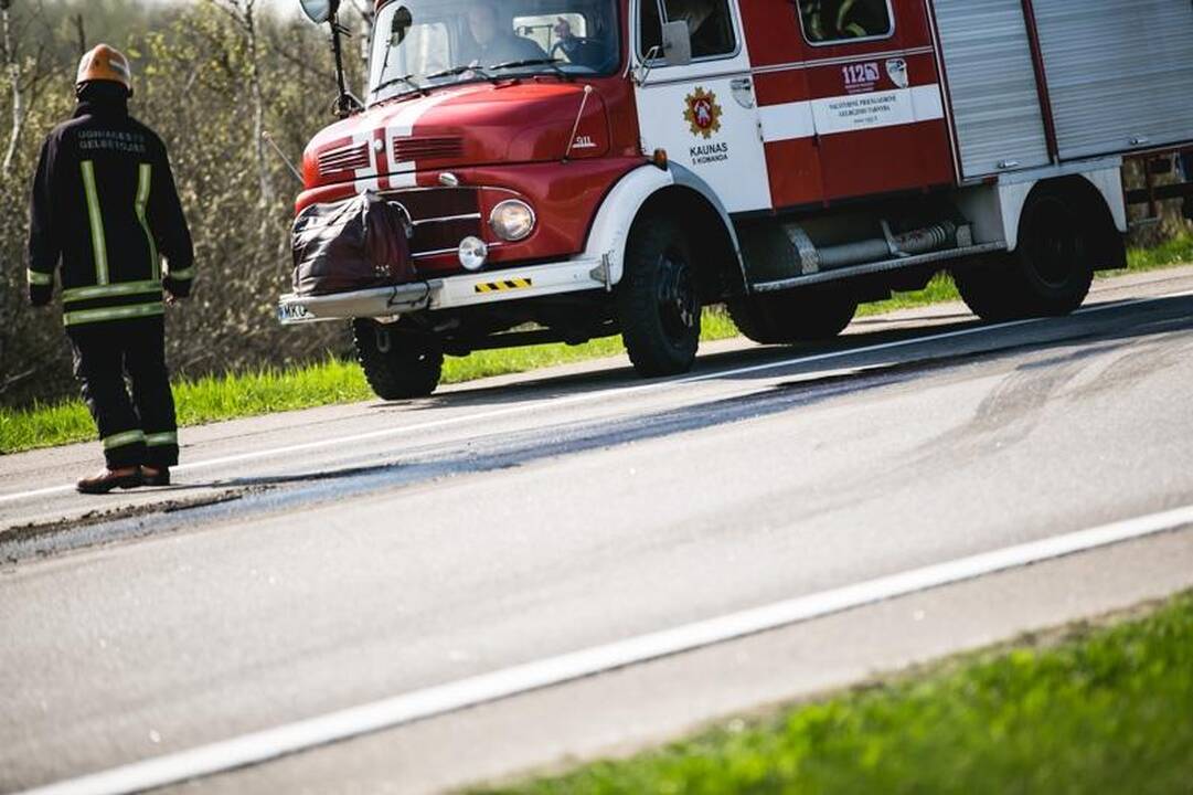Kauno rajone per avariją žuvo vairuotojas iš Latvijos 