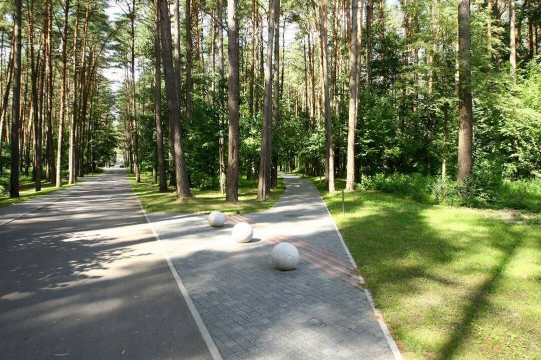 Birštono parke kviečia pasivaikščioti naujas skulptūrų takas