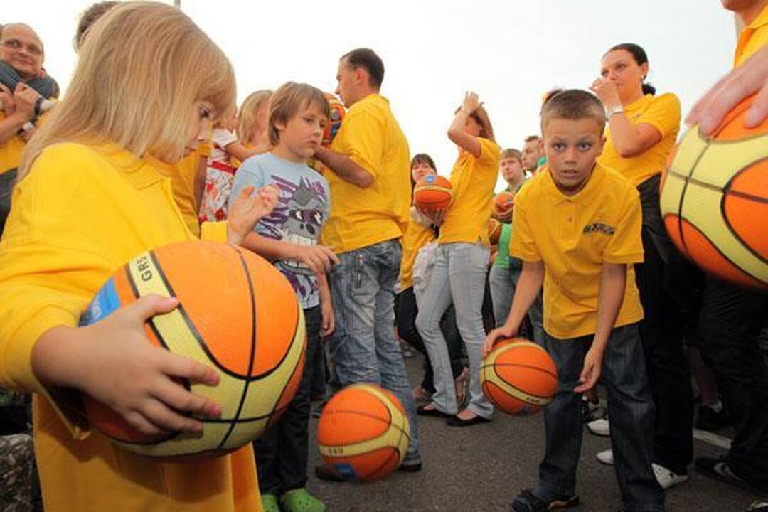 Lietuviai pasiekė kamuolio mušinėjimo rekordą