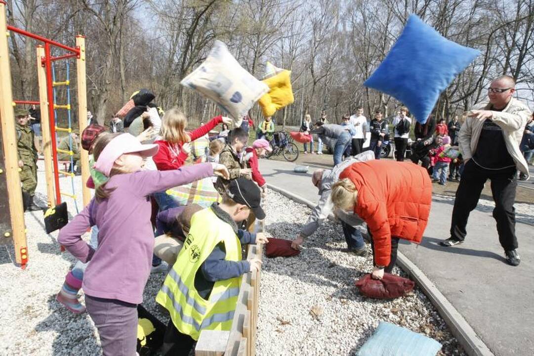 Akcijos „Darom 2012“ metu šiukšles kuopė ir iš Danės dugno