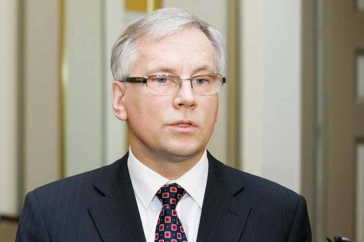R.Šadžius: pirmininkaujant ES - prioritetas bankų priežiūrai