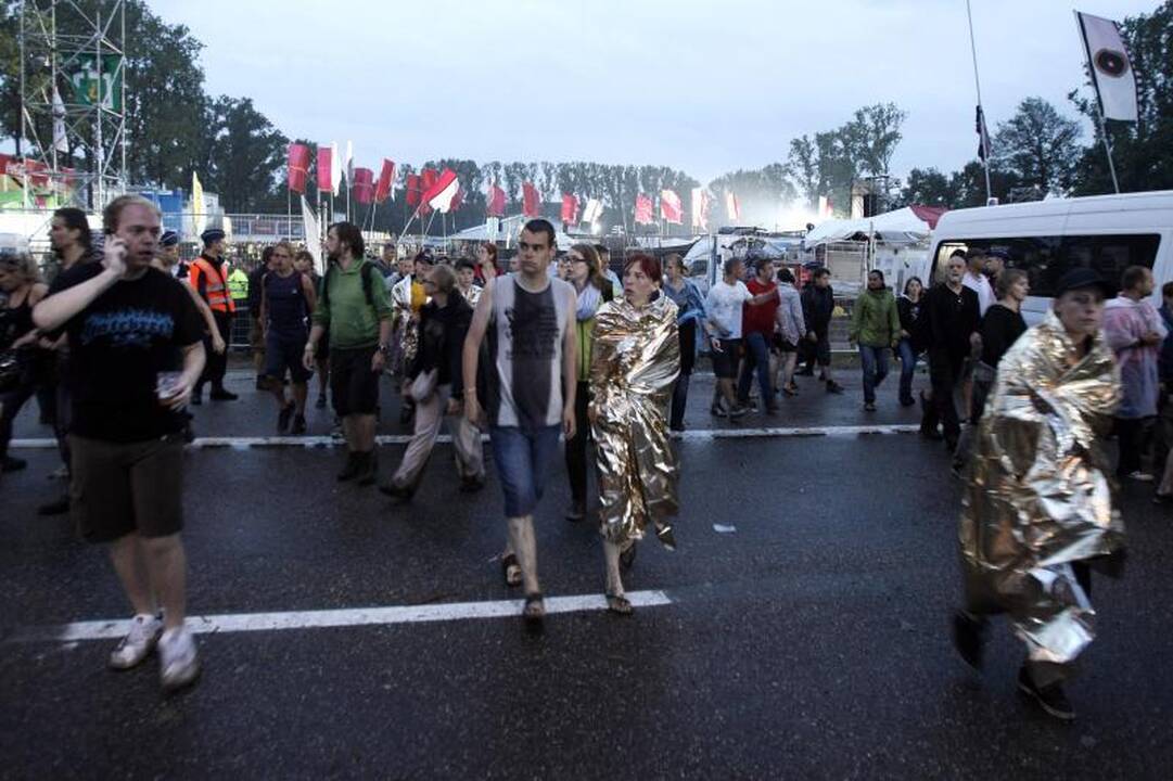 Belgijoje per muzikos festivalį audra nusinešė penkias gyvybes