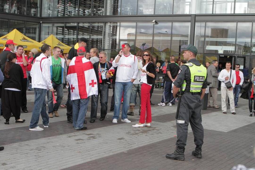 Rusijos ir Gruzijos sirgaliams – griežta patikra 