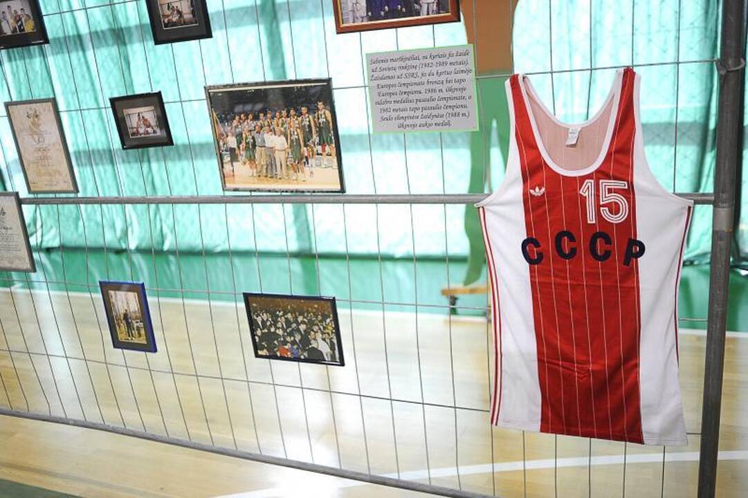 A.Sabonio trofėjus gali pamatyti kiekvienas gerbėjas